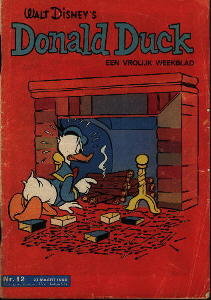 Front cover: Donald Duck - 1968 - Nr. 12