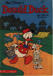 Front cover: Donald Duck - 1968 - Nr. 16