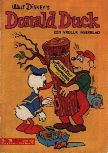 Front cover: Donald Duck - 1968 - Nr. 18