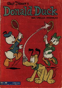 Front cover: Donald Duck - 1968 - Nr. 20