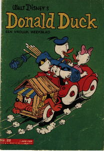 Front cover: Donald Duck - 1968 - Nr. 22