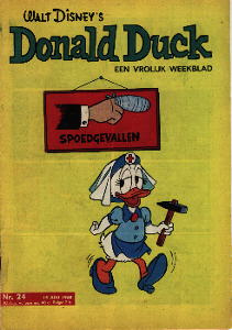 Front cover: Donald Duck - 1968 - Nr. 24