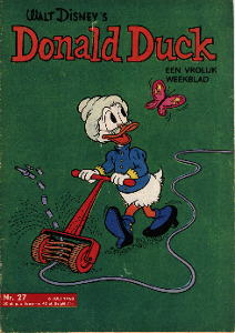 Front cover: Donald Duck - 1968 - Nr. 27