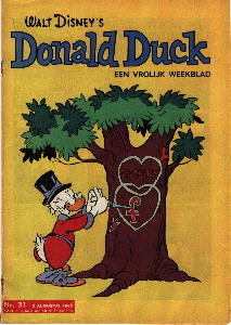 Front cover: Donald Duck - 1968 - Nr. 31