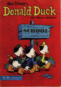 Front cover: Donald Duck - 1968 - Nr. 33