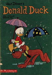 Front cover: Donald Duck - 1968 - Nr. 34