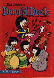 Front cover: Donald Duck - 1968 - Nr. 35