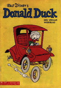 Front cover: Donald Duck - 1968 - Nr. 37