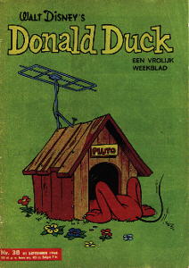 Front cover: Donald Duck - 1968 - Nr. 38