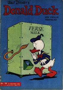 Front cover: Donald Duck - 1968 - Nr. 39