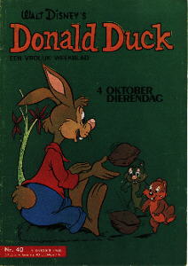 Front cover: Donald Duck - 1968 - Nr. 40