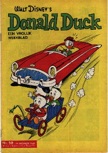 Front cover: Donald Duck - 1968 - Nr. 50