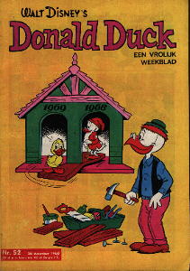 Front cover: Donald Duck - 1968 - Nr. 52