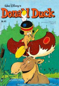 Front cover: Donald Duck - 1980 - Nr. 45