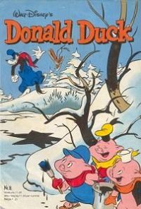 Front cover: Donald Duck - 1981 - Nr. 08