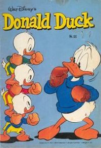 Front cover: Donald Duck - 1981 - Nr. 25