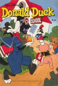 Front cover: Donald Duck - 1981 - Nr. 34