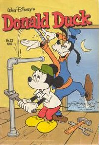 Front cover: Donald Duck - 1983 - Nr. 22