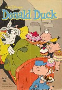 Front cover: Donald Duck - 1983 - Nr. 24