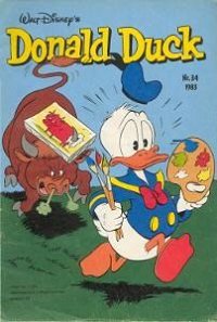 Front cover: Donald Duck - 1983 - Nr. 34