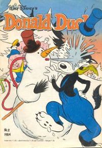 Front cover: Donald Duck - 1984 - Nr. 02