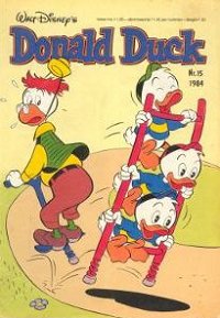 Front cover: Donald Duck - 1984 - Nr. 15