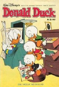 Front cover: Donald Duck - 1987 - Nr. 28