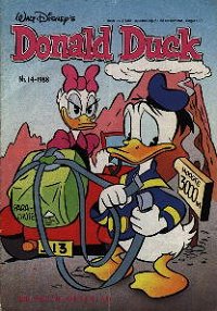 Front cover: Donald Duck - 1988 - Nr. 14