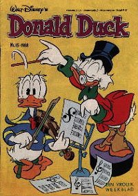 Front cover: Donald Duck - 1988 - Nr. 15