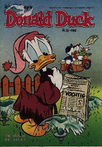 Front cover: Donald Duck - 1988 - Nr. 16