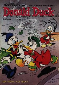 Front cover: Donald Duck - 1988 - Nr. 25