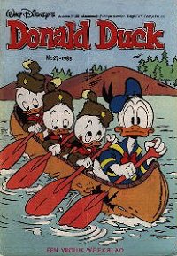 Front cover: Donald Duck - 1988 - Nr. 27