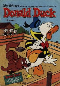 Front cover: Donald Duck - 1988 - Nr. 31