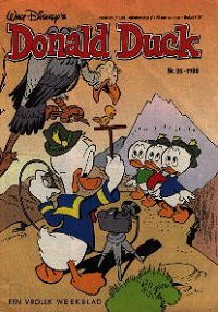 Front cover: Donald Duck - 1988 - Nr. 35