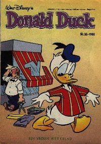 Front cover: Donald Duck - 1988 - Nr. 36