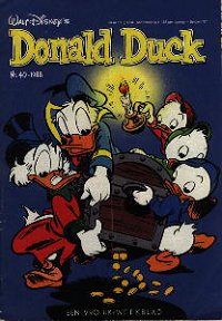 Front cover: Donald Duck - 1988 - Nr. 40