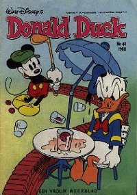 Front cover: Donald Duck - 1988 - Nr. 41