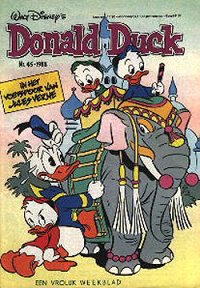 Front cover: Donald Duck - 1988 - Nr. 45