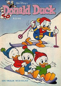 Front cover: Donald Duck - 1992 - Nr. 08