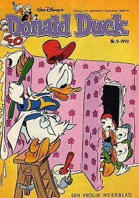 Front cover: Donald Duck - 1992 - Nr. 09