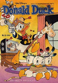 Front cover: Donald Duck - 1992 - Nr. 12