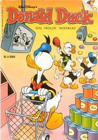 Front cover: Donald Duck - 2000 - Nr. 11