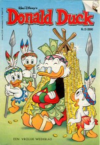 Front cover: Donald Duck - 2000 - Nr. 21