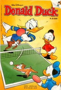 Front cover: Donald Duck - 2000 - Nr. 28