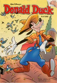 Front cover: Donald Duck - 2000 - Nr. 47