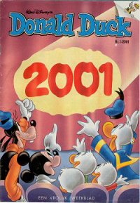 Front cover: Donald Duck - 2001 - Nr. 01