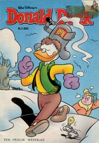 Front cover: Donald Duck - 2001 - Nr. 02