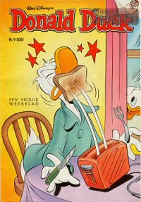 Front cover: Donald Duck - 2001 - Nr. 09