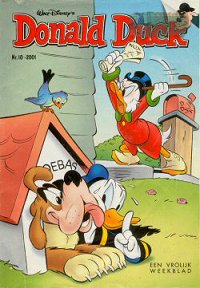 Front cover: Donald Duck - 2001 - Nr. 10