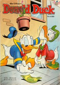 Front cover: Donald Duck - 2001 - Nr. 16